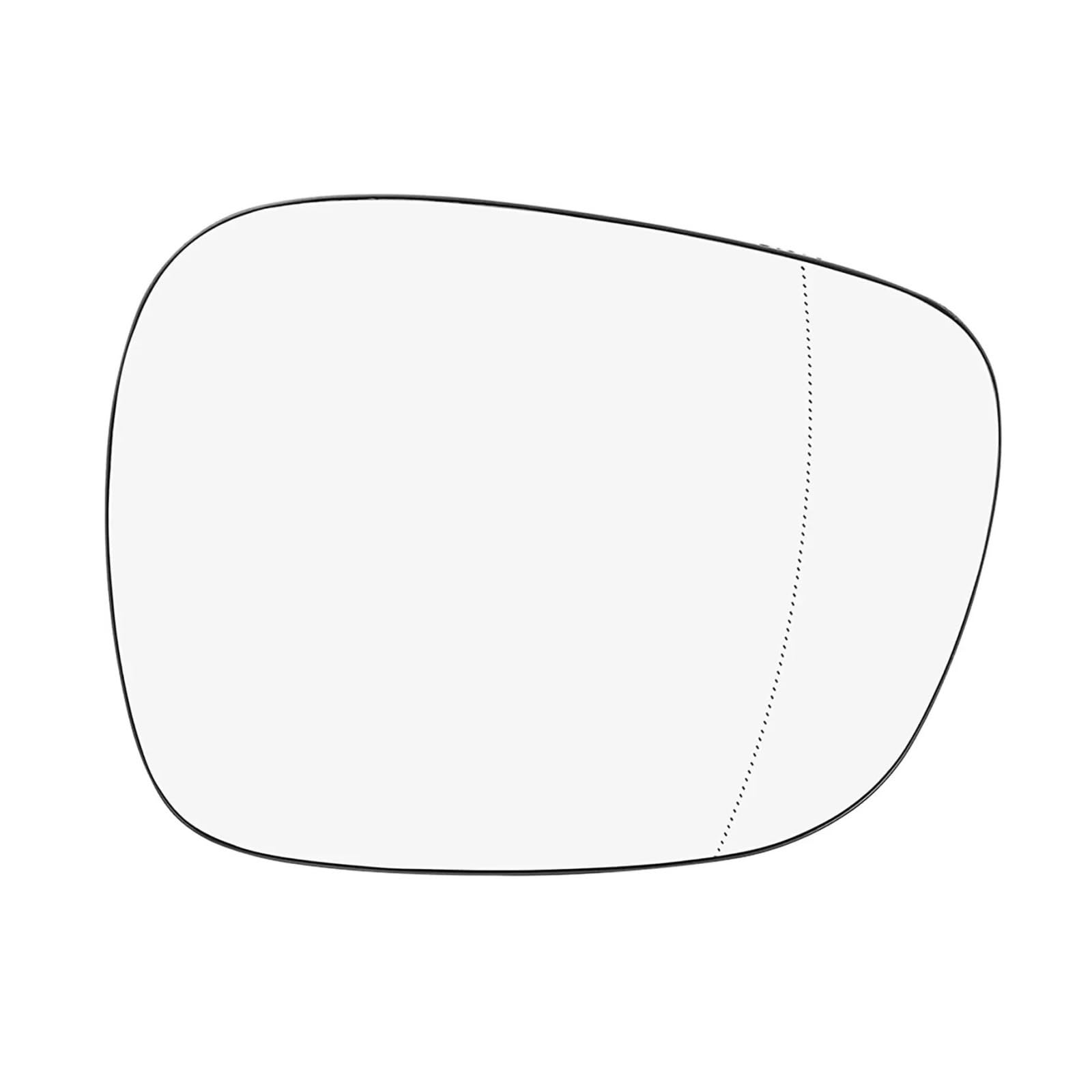 Rechts Spiegelglas Links Für X1 E84 2009-2015 Für X3 F25 2010-Ersatzauto Rechte Seite Chromspiegelglas Rückspiegelglas 51162991660 Außenspiegel Glas von NAUTIG