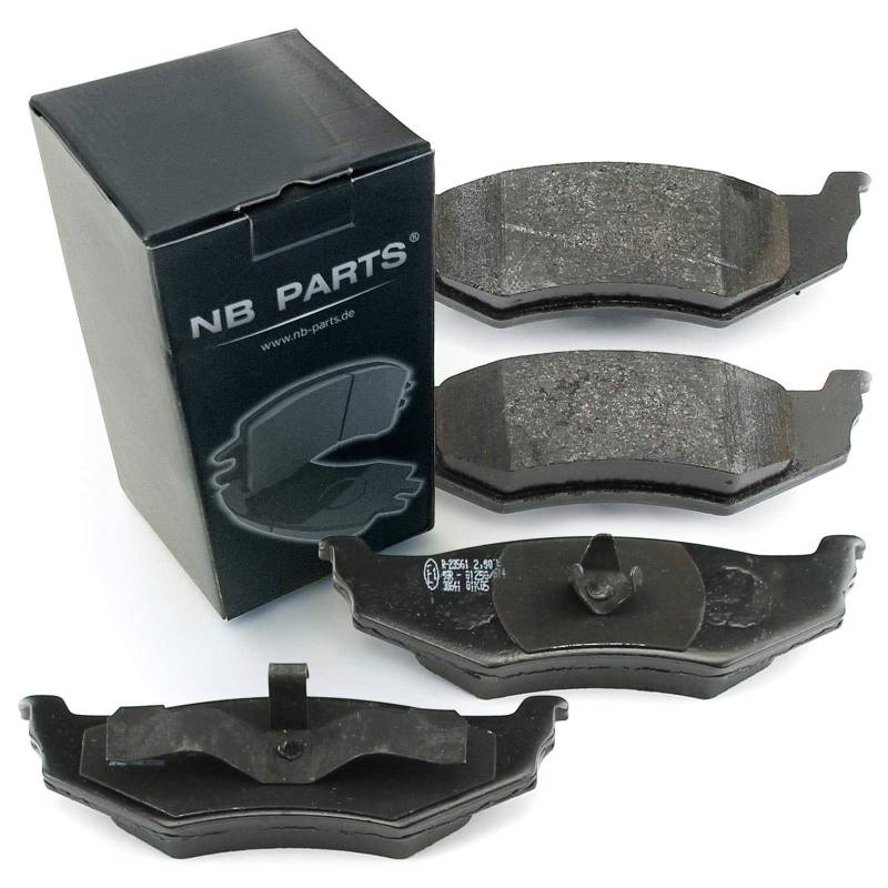 BREMSBELÄGE BREMSKLÖTZE HINTEN NB PARTS GERMANY 10022162 von NB PARTS