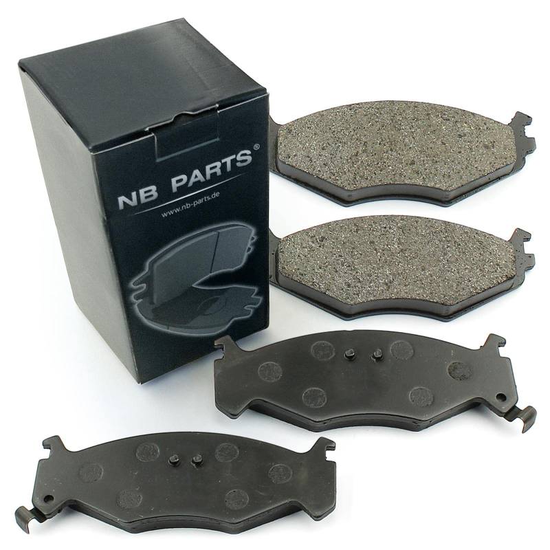 BREMSBELÄGE BREMSKLÖTZE VORNE NB PARTS GERMANY 10022153 von NB PARTS