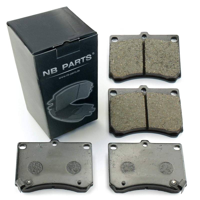 BREMSBELÄGE BREMSKLÖTZE VORNE NB PARTS GERMANY 10032528 von NB PARTS