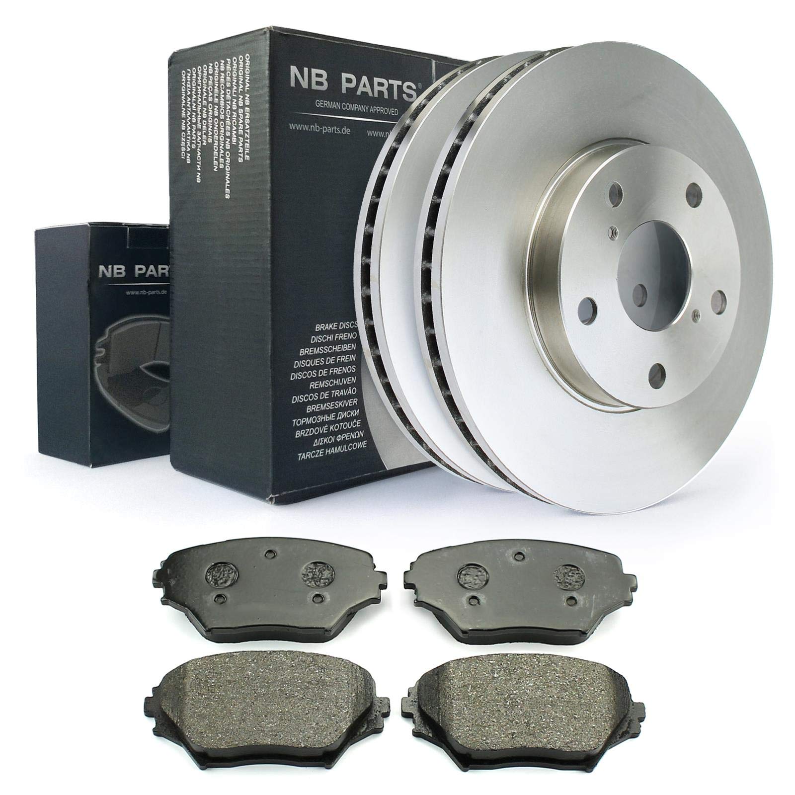 Bremsen/BREMSEN SET VORNE BELÜFTET Ø275 BREMSE KIT SCHEIBEN BELÄGE VA NB PARTS GERMANY 10040275 von NB PARTS