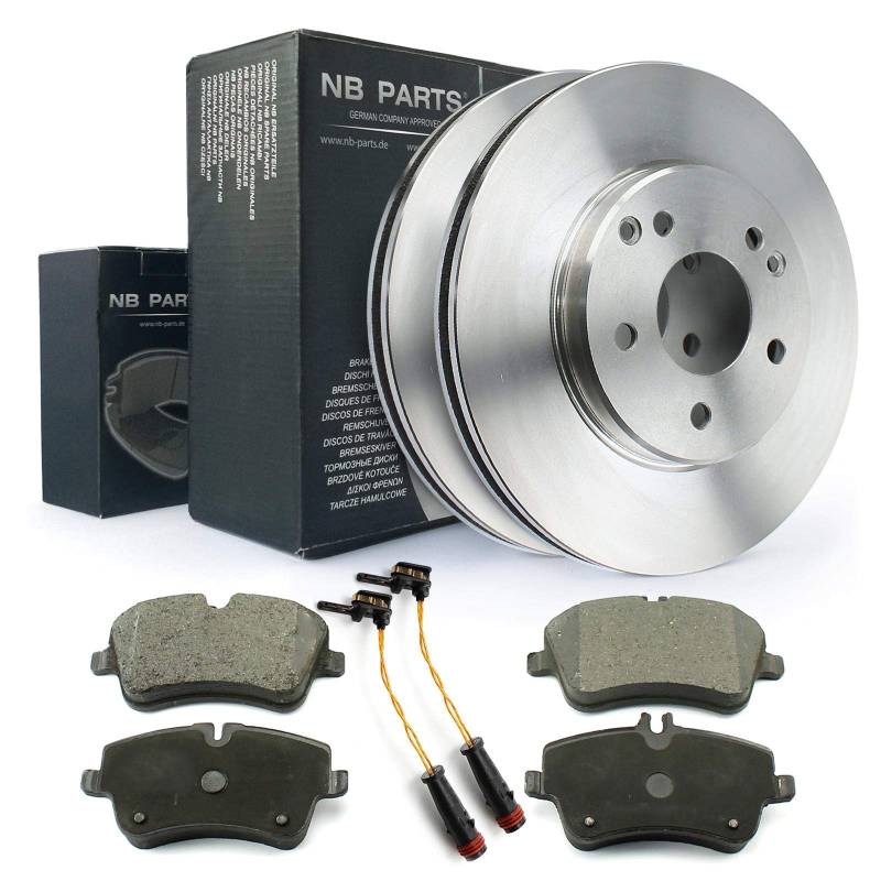 Bremsen/Bremsscheiben + Bremsbeläge + Warnkontakte vorne NB PARTS GERMANY 10069869 von NB PARTS