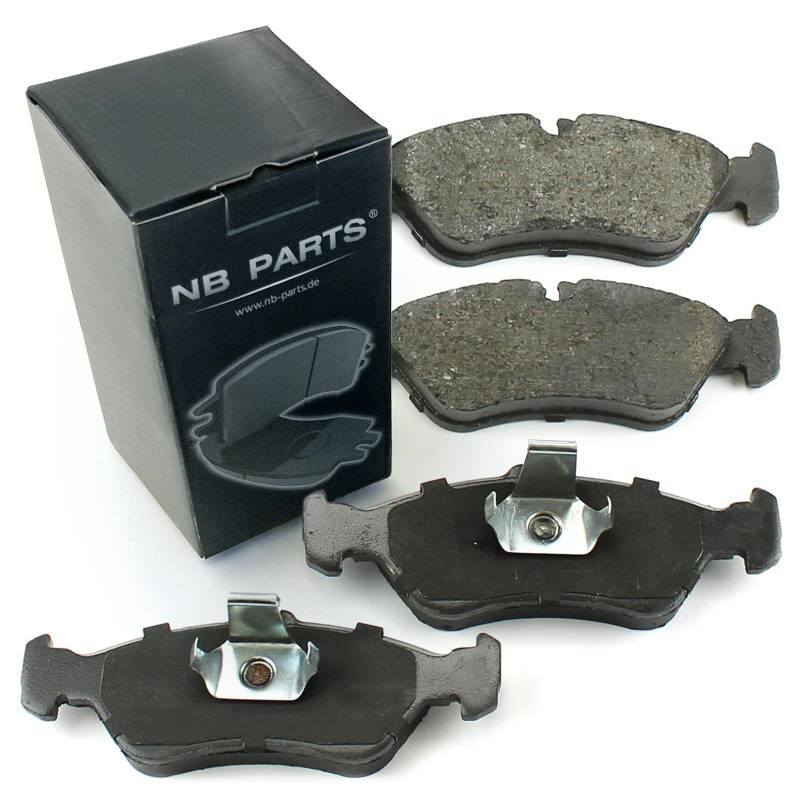 SATZ BREMSBELÄGE BREMSKLÖTZE HINTEN NB PARTS GERMANY 10032437 von NB PARTS