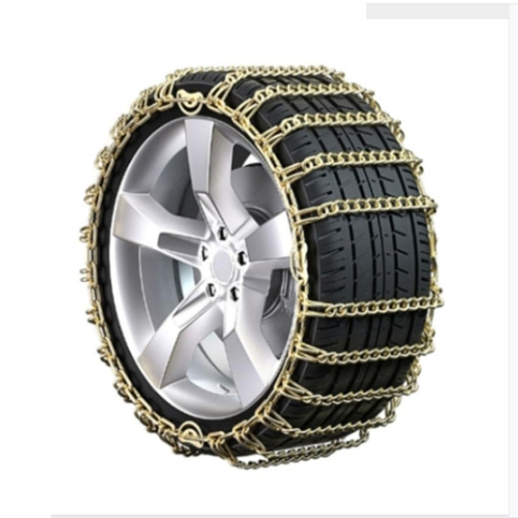 2 Streifen Auto Schneeketten für BYD FO,Winter Rad Reifenkette Traktionshilfe Schneekette Ultraleistungsfähig,1-Tire specifications 285 von NBGUJOKL