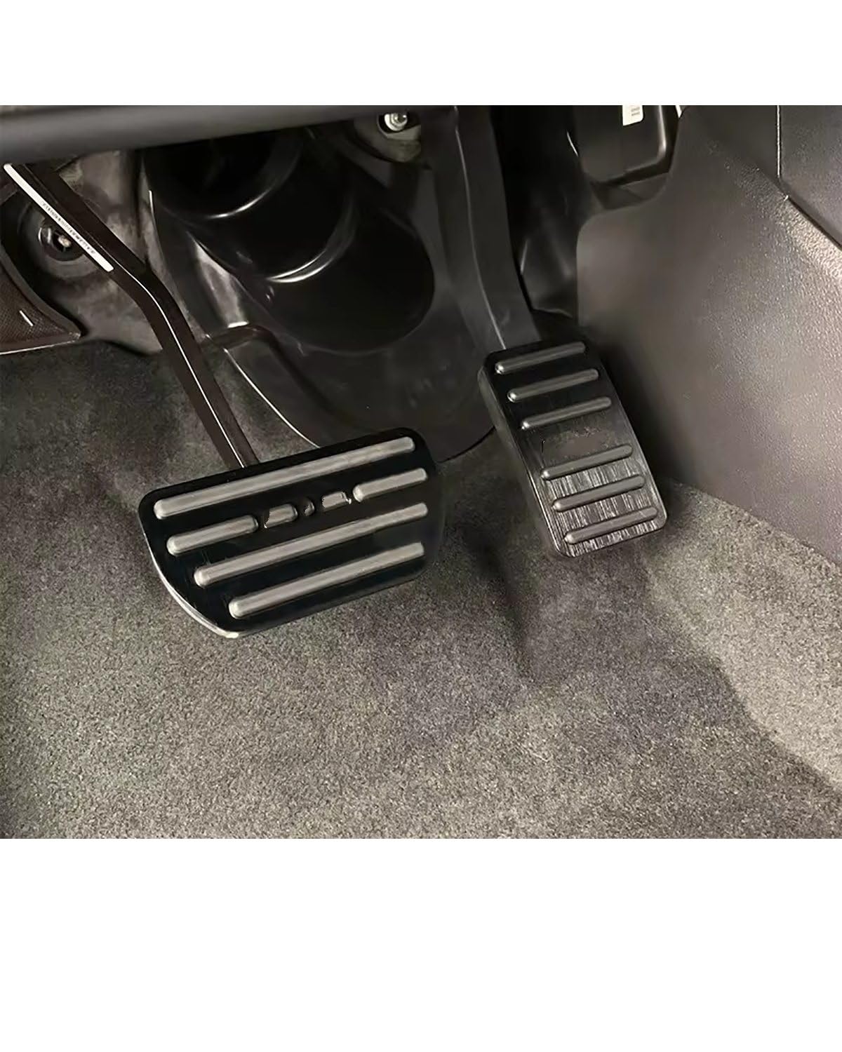 Auto Pedal Aluminium Auto Fuß Pedal Abdeckung Kraftstoff Bremse Abdeckung Nicht-Slip Pads Für Haval F5 F7 F7X M6 H4 H2 H6 bremspedal(at Black) von NBHGFF