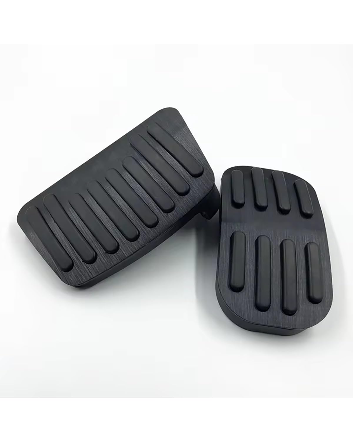 Auto Pedal Auto-Beschleuniger Gas-/Bremspedal Fußstütze Pedale Verkleidung rutschfeste Pads Für Toyota Für Corolla E210 2019 2020 2021 2022 2023 bremspedal(at 2pcs Black) von NBHGFF