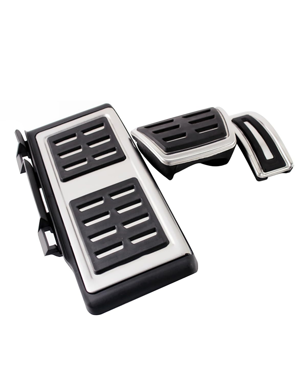 Auto Pedal Auto-Fußpedal Kraftstoff-/Gas-/Bremspedal Abdeckung Anti-Rutsch-Pads Für Golf 8 MK8 R-Linie Für GTI 2020 2021 2022 bremspedal(Footrest at 3pcs) von NBHGFF