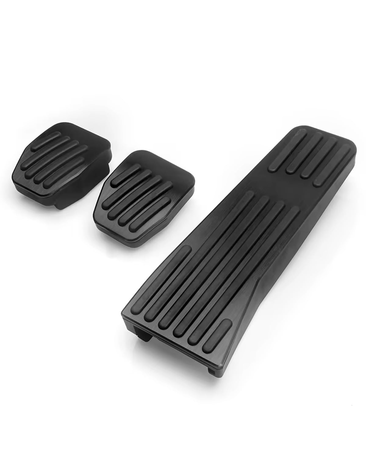 Auto Pedal Auto-Fußstütze Pedal Gaspedal Bremse Kupplungspedal Abdeckung Anti-Rutsch-Pad Für 3 BP Axela Für CX-30 CX30 CX50 CX-50 2019-2023 bremspedal(MT 3PCS Black) von NBHGFF