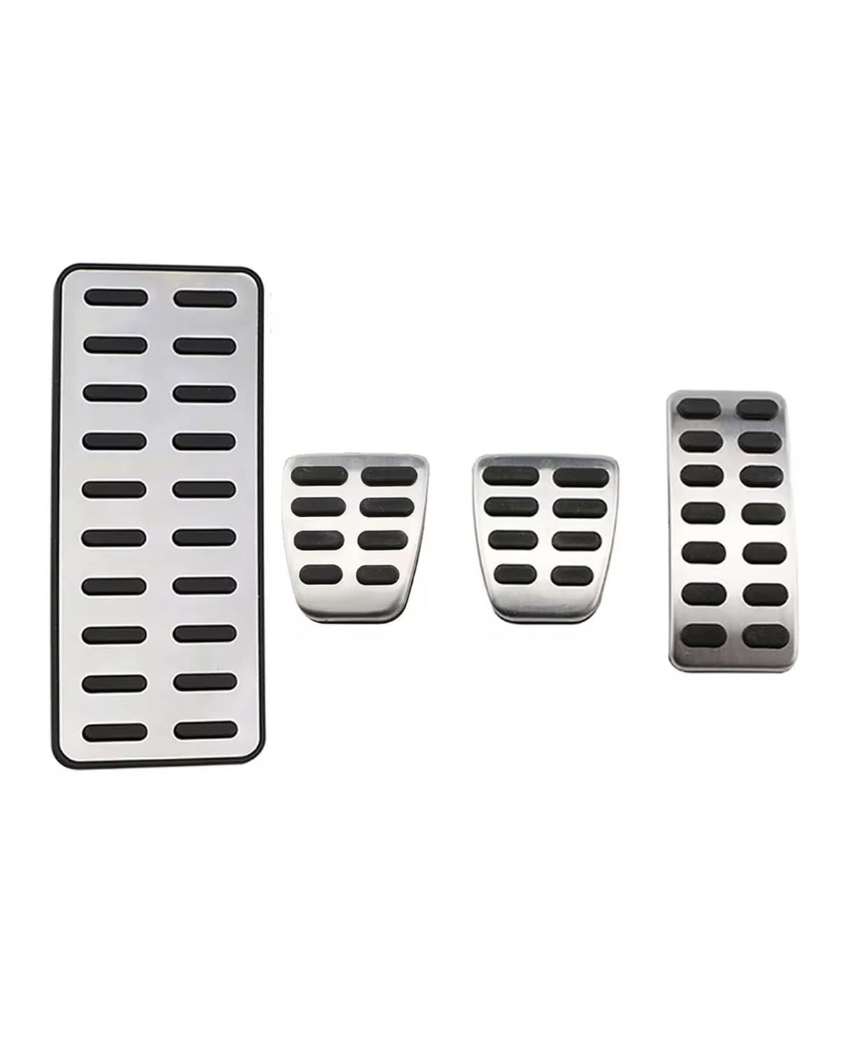 Auto Pedal Für Hyundai Für I20 BC3 2020 2021 2022 2023 2024 Auto Pedale Abdeckung Pad Accelerator Bremse Restfoot Pedal bremspedal(4 pcs) von NBHGFF