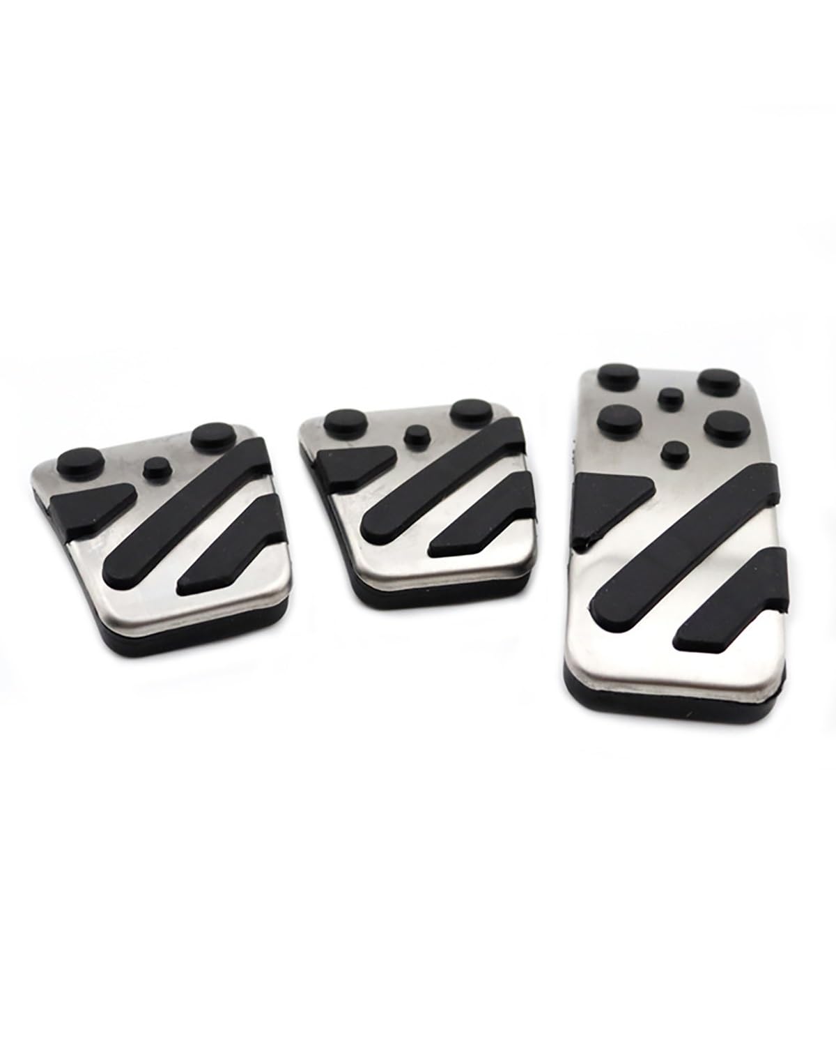 Auto Pedal Für Mitsubishies Pajero 2013~2016 Auto-Fußpedale Gaspedal Bremse Edelstahl Kein Bohren rutschfeste Pedalabdeckung bremspedal(3 pcs) von NBHGFF