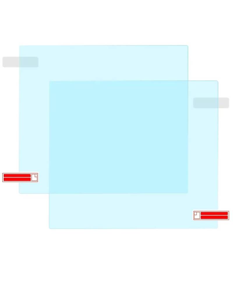 Auto Rückspiegel wasserdichte Folie Für X5 für E70 F15 G05 X5M 2007-2021 Rückspiegel Antibeschlagfolien Vollständige Abdeckung wasserdichte Folien Autozubehör(Square 175mm x 200mm) von NBHGFF