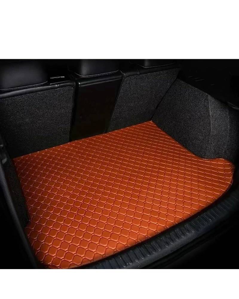 Boot Mat Auto Kofferraum Matten Für Breeze 2020 2021 2022 Fahrzeug Cargo Liner Teppiche Auto Innenausstattung Kofferraummatte(Brown) von NBHGFF