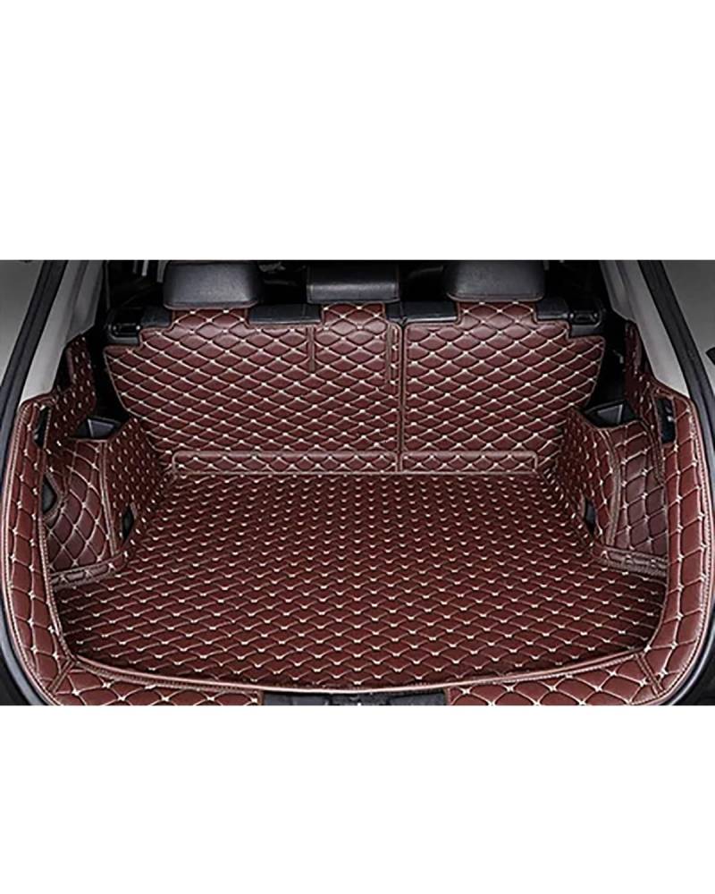 Boot Mat Für 300C Für Limousine 2004 2005 Cargo Liner Teppich Innenteile Zubehör Auto Kofferraummatte Kofferraummatte(Coffee) von NBHGFF