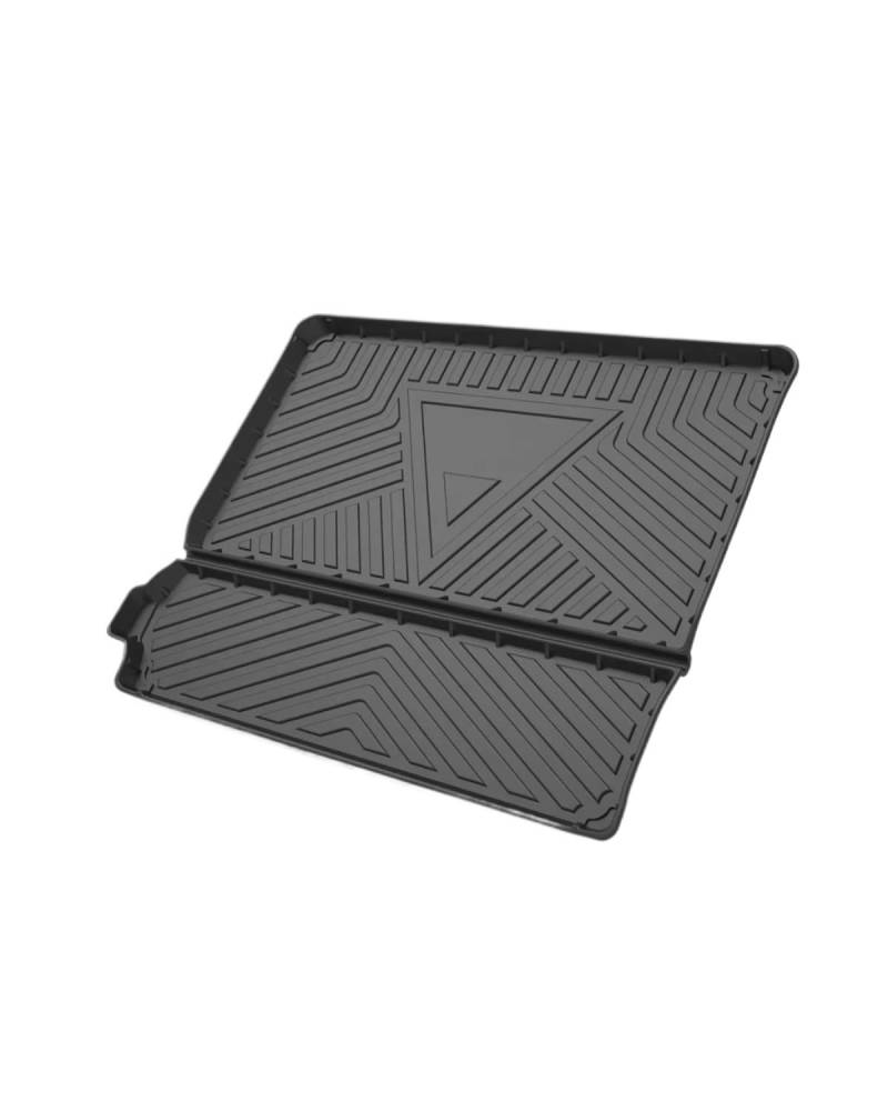 Boot Mat Für 5008 5/7 Sitzer 2017 2018 2019 2020 2021 2022 2023 Auto Hinten Stamm Abdeckung Matte Gummi TPE Wasserdicht Nicht-Slip Cargo Liner Zubehör Kofferraummatte von NBHGFF