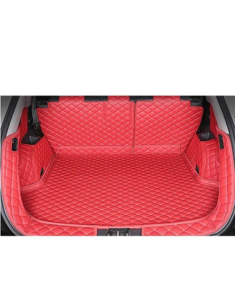 Boot Mat Für Benz Für GLC Klasse Für X253 C253 2017 2018 2019 2020 2021 Kofferraum Matte Cargo-Liner Innen Teile Zubehör Kofferraummatte(Red) von NBHGFF