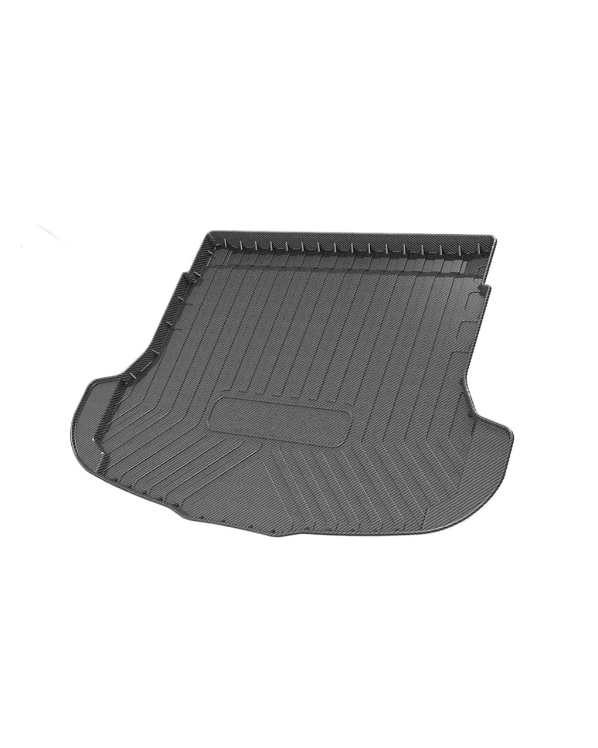 Boot Mat Für CR-V 2007-2011 Auto Hinten Stamm Abdeckung Matte Gummi TPV wasserdichte Nicht-Slip Fracht Carbon Faser Muster Liner Zubehör Kofferraummatte von NBHGFF