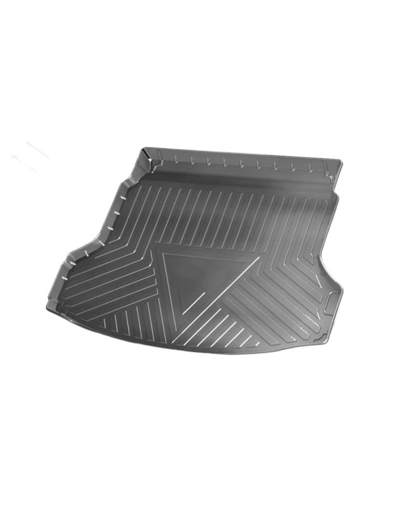 Boot Mat Für CR-V 2007-2022 Auto Hinten Stamm Abdeckung Matte Gummi TPV wasserdichte Nicht-Slip Fracht Carbon Faser Muster Liner Zubehör Kofferraummatte(Style 1) von NBHGFF