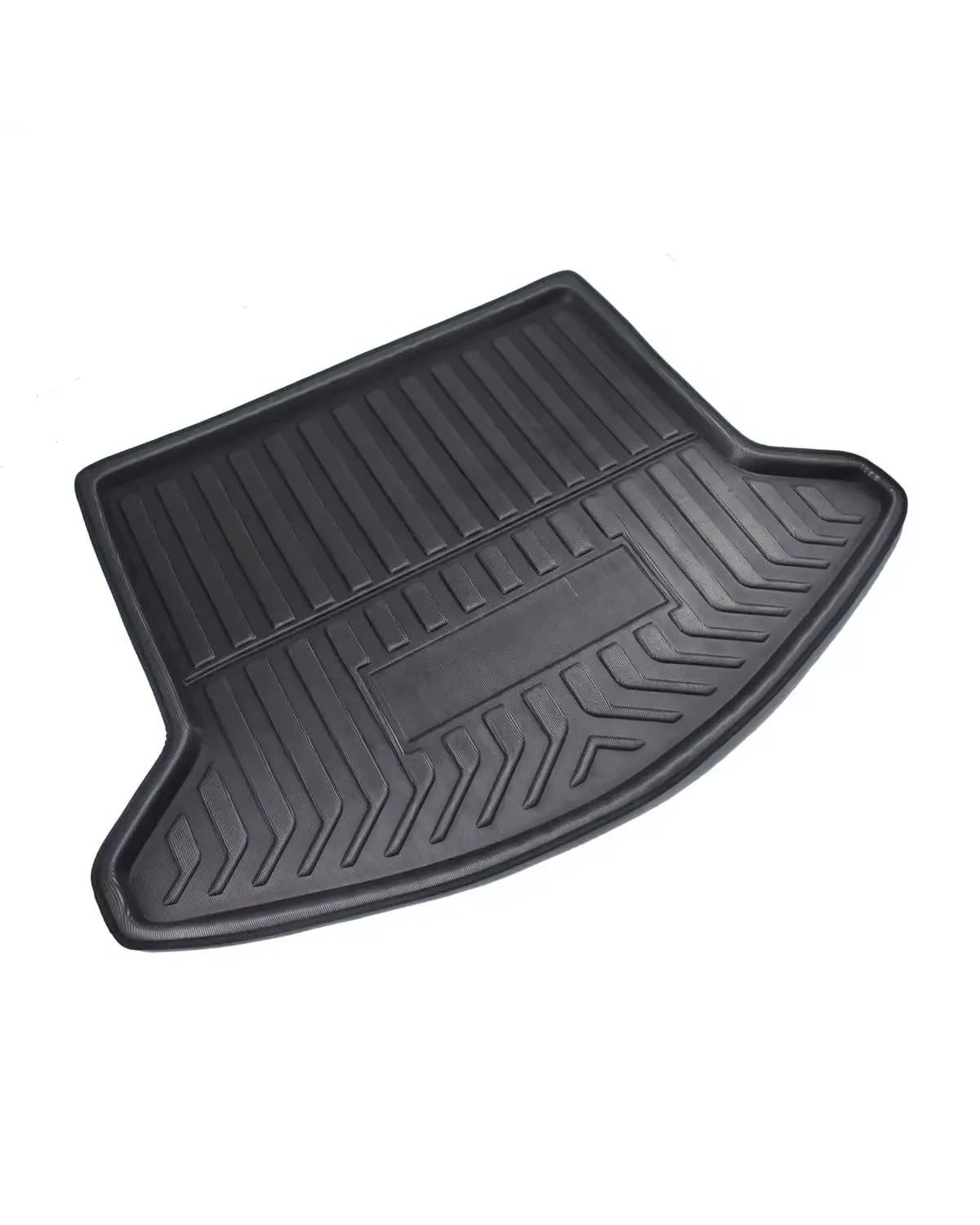 Boot Mat Für CX-5 Für CX5 MK2 2017-2019 2nd Cargo-Liner Boot Tablett Hinten Stamm Abdeckung Matt Matte Boden Teppich Kick Pad Schlamm Nicht-Slip Matte Kofferraummatte von NBHGFF