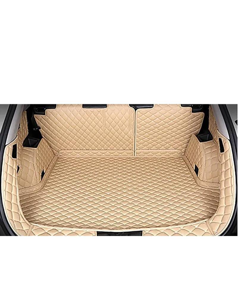 Boot Mat Für Cadillac Für SRX 2010 2011 2012 2013 2014 2015 2016 Cargo Liner Teppich Innenteile Kofferraummatte Kofferraummatte(Beige) von NBHGFF