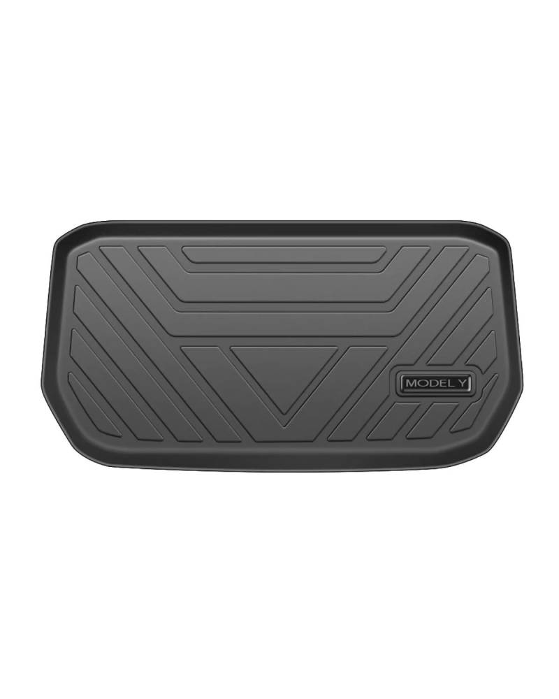 Boot Mat Für Teslaes Für Modell Für Y Zubehör Staubdicht wasserdichte Schutz Kissen Upgrade Auto Vorne Hinten Stamm Matten Lagerung Pads Fracht Fach Kofferraummatte(Front Trunk mat) von NBHGFF