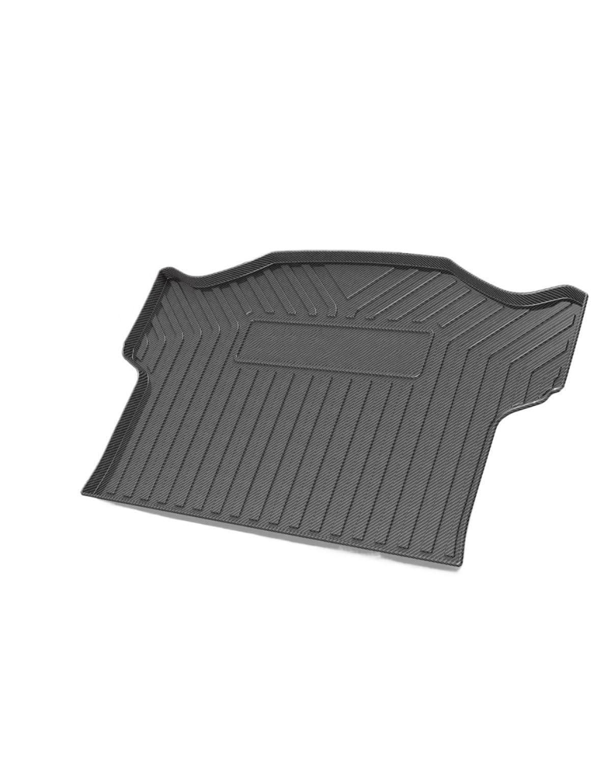 Boot Mat Für Toyota Für RAV4 2009-2021 Auto Hinten Stamm Abdeckung Matte Gummi TPV Wasserdicht Nicht-Slip Fracht Carbon Faser Muster Liner Kofferraummatte(Style 2) von NBHGFF