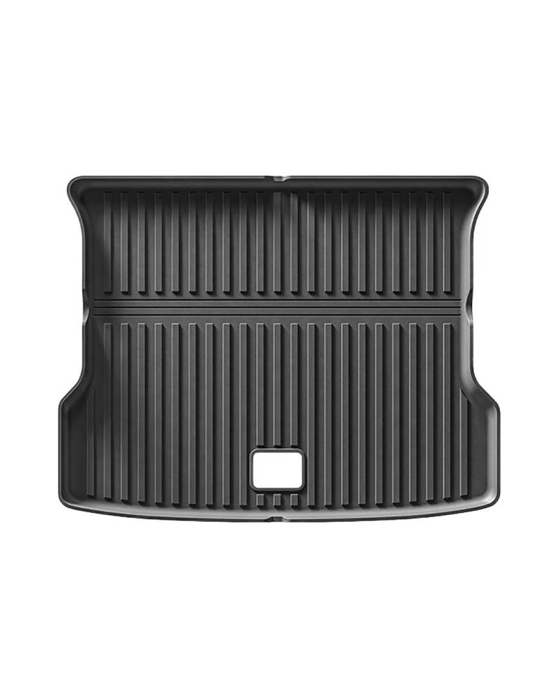 Boot Mat Für Xpeng Für G6 2023 2024 Stamm Matten Allwetter Cargo Liner Fit wasserdichte Cargo Matten TPE Fußmatten Innen Zubehör Kofferraummatte von NBHGFF