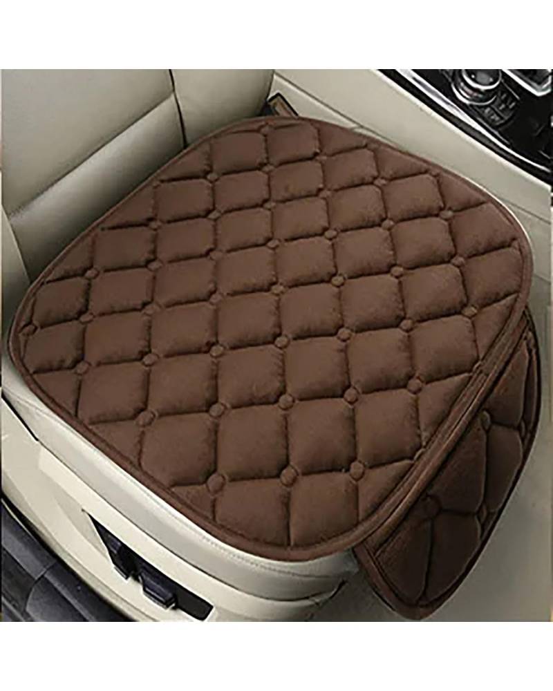 NBHGFF Auto Sitzauflagen Für 760 Für M3 X45 Autositzbezug Vorne/Hinten Sitzkissen Schutzpolster Schwarz Rot Beige Grau Kaffeebraun Sitzbezüge Sitzauflagen(13-Coffee seat 1pcs) von NBHGFF