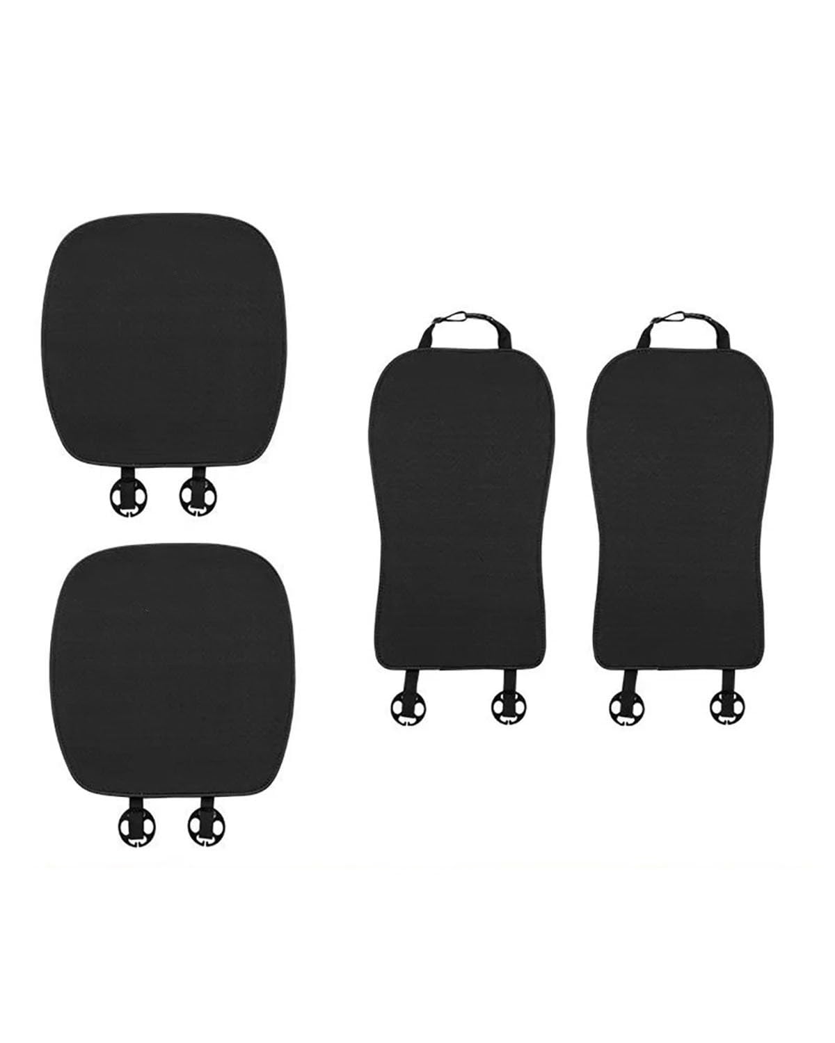 NBHGFF Auto Sitzauflagen Für Great Für Wall Tank 300 500 2022 2023 Auto Vorne Hinten Sitzkissen Protector Pad Zubehör Sitzbezüge Sitzauflagen(-03-2 Seat 2 Back Black) von NBHGFF