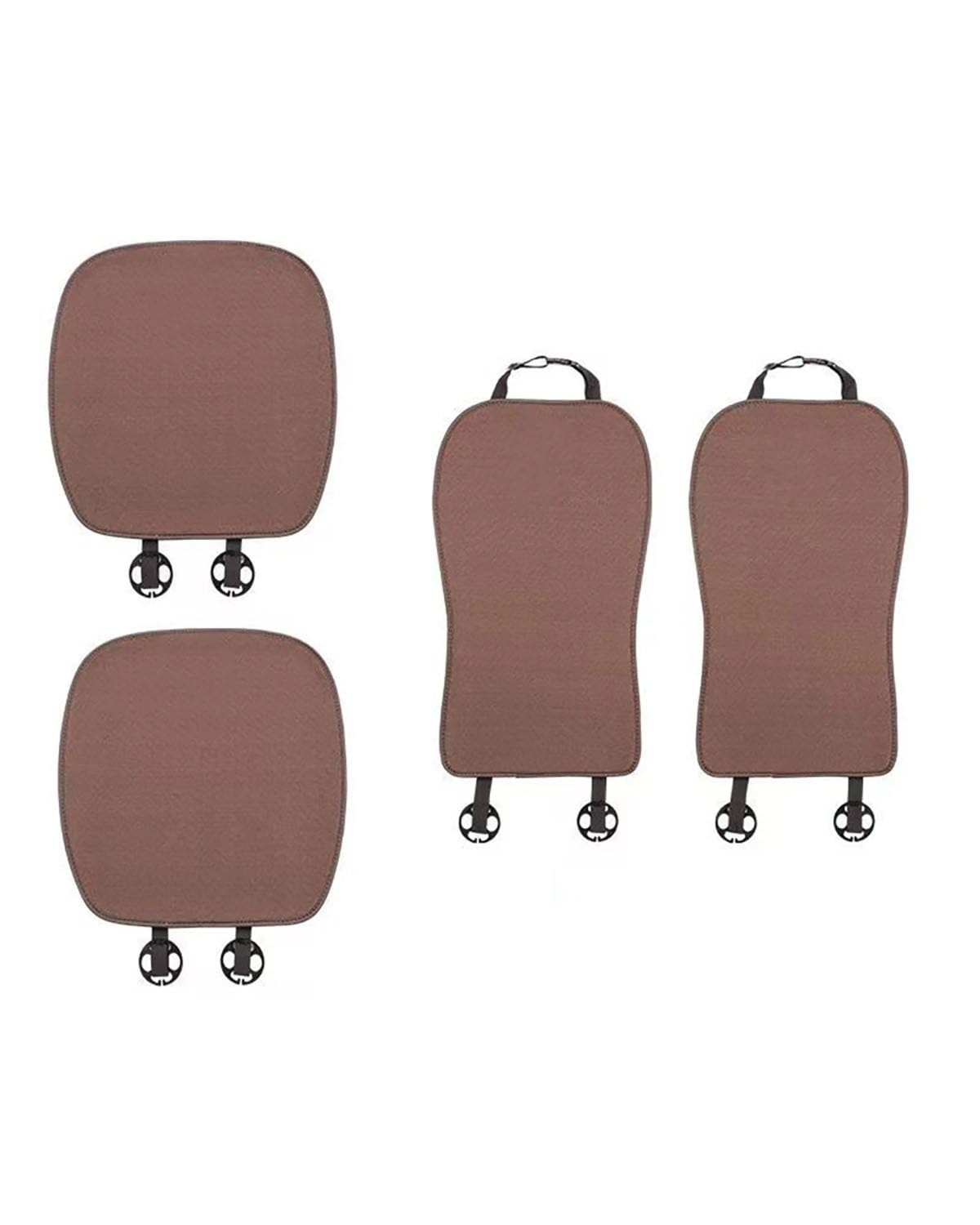 NBHGFF Auto Sitzauflagen Für Great Für Wall Tank 300 500 2022 2023 Auto Vorne Hinten Sitzkissen Protector Pad Zubehör Sitzbezüge Sitzauflagen(-05-2 Seat 2 Back Brown) von NBHGFF