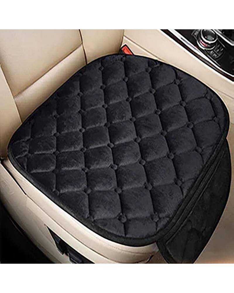 NBHGFF Auto Sitzauflagen Für Kompass M11 X45 Auto Sitzbezug Vorne/Hinten Sitzkissen Protector Pad Schwarz Rot Beige Grau Kaffee Braun Sitzbezüge Sitzauflagen(01-Black seat 1pcs) von NBHGFF