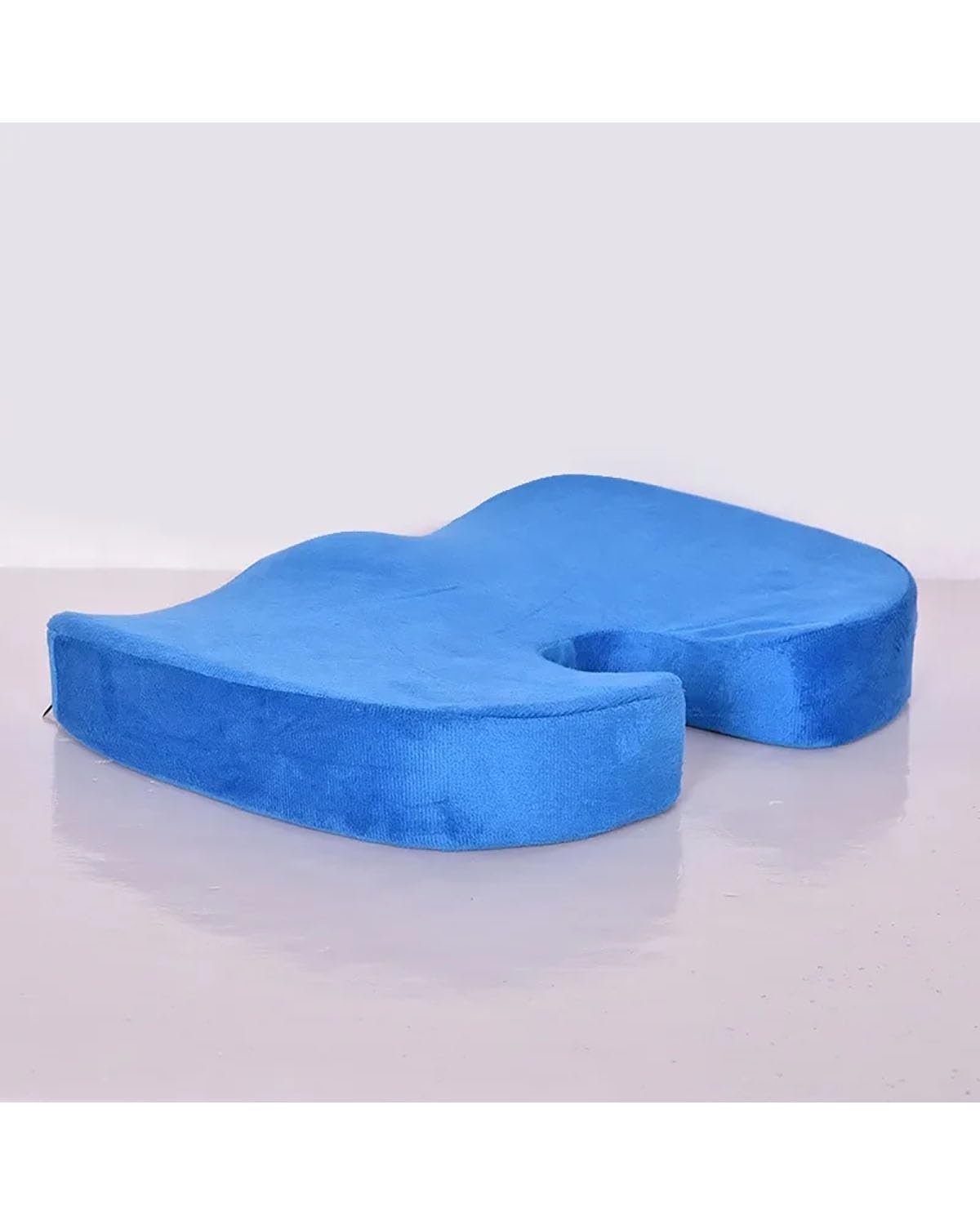 NBHGFF Auto Sitzauflagen Stuhlpolster Auto Bürokissen Wohnkultur Für Ältere Menschen U-förmiges Orthopädisches Kissen Memory Foam Reisesitzkissen Sitzbezüge Sitzauflagen(-05-ROYAL Blue) von NBHGFF