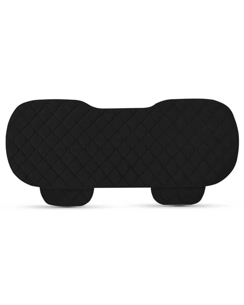 Auto Sitzauflagen Winter Auto Sitz Abdeckung Anti-Slip Vorderstuhl Sitze Abdeckungen Atmungsaktive Pad Universal Auto Innen Schutz Sitzkissen Sitzbezüge Sitzauflagen(-04-Black Rear 1pc) von NBHGFF