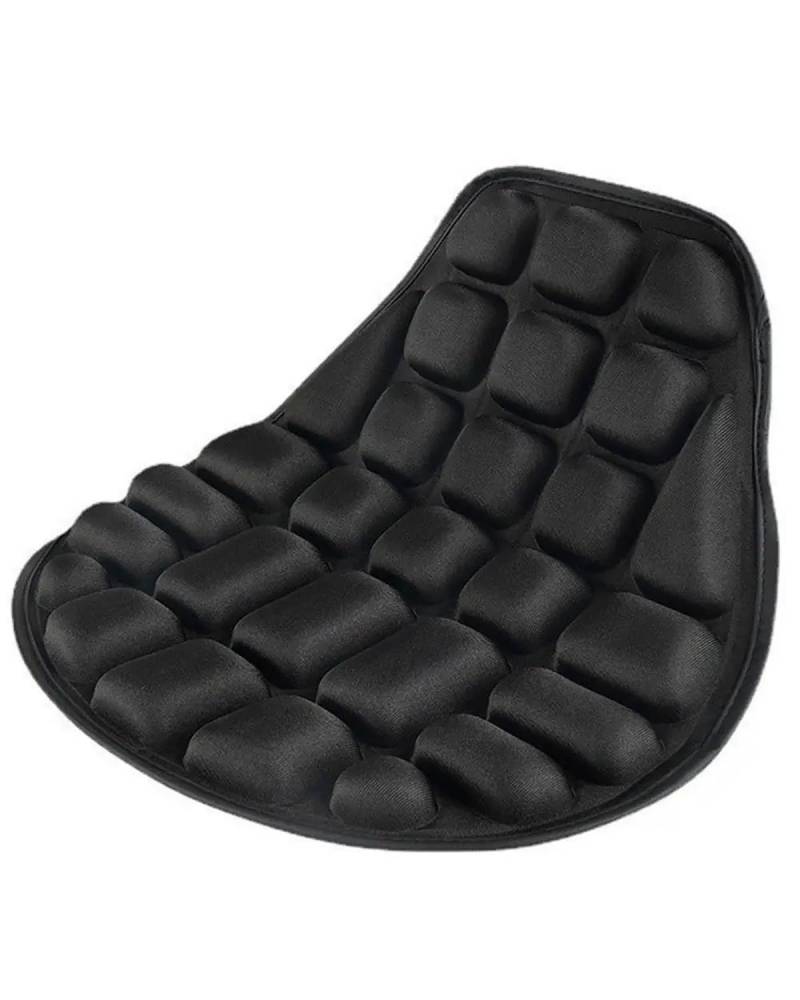 Sitzkissen Motorrad 1 Stück Motorrad 3D Comfort Gel Sitzkissen Universal Cover Motorrad Motorrad Sitzpolster von NBHGFF