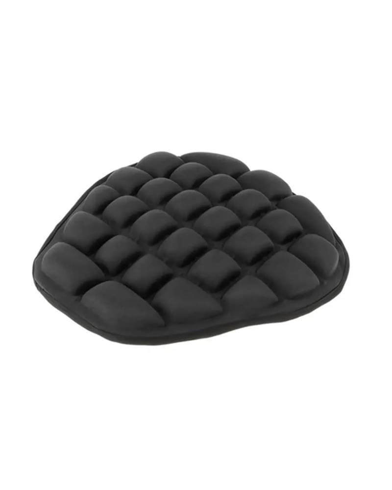 Sitzkissen Motorrad 3D-Motorrad-Sitzkissen Rutschfestes Gel-Sitzkissen Sonnenschutz Motorrad-Pad Komfort-Gel-Sitz Motorrad-Zubehör Motorrad Sitzpolster(A-Black) von NBHGFF