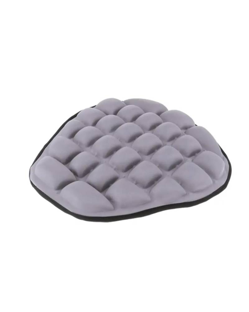 Sitzkissen Motorrad 3D-Motorrad-Sitzkissen Rutschfestes Gel-Sitzkissen Sonnenschutz Motorrad-Pad Komfort-Gel-Sitz Motorrad-Zubehör Motorrad Sitzpolster(A-Grey) von NBHGFF