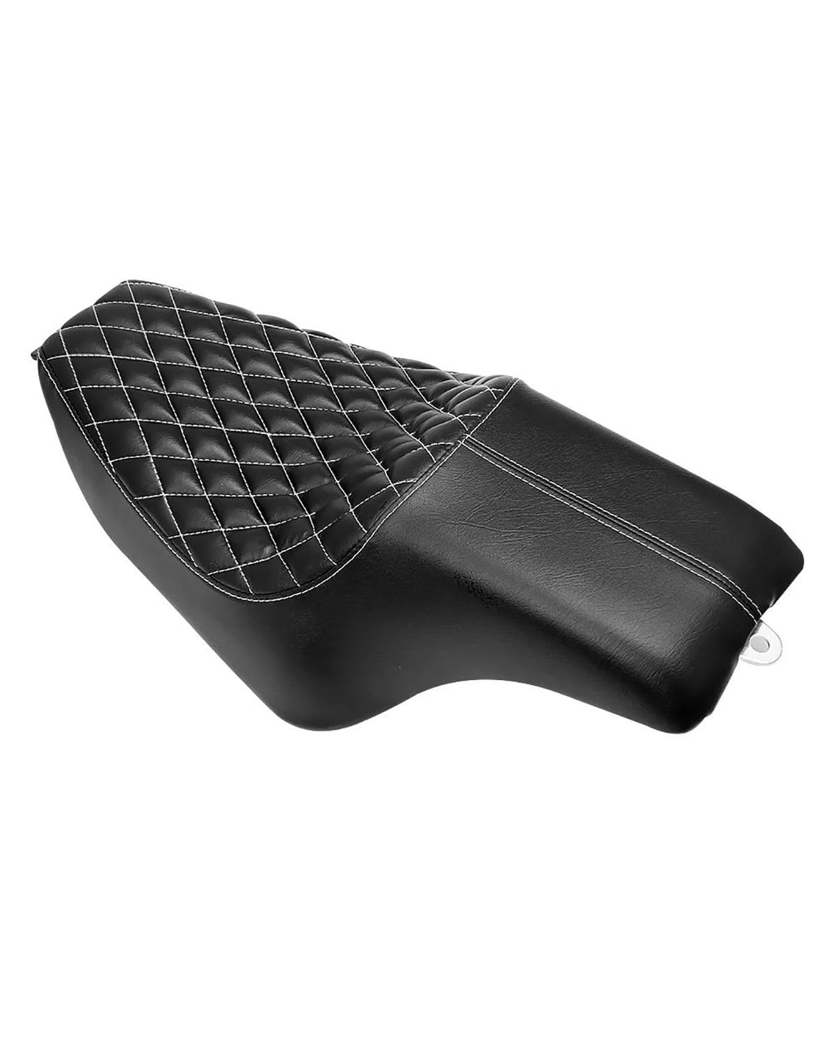 Sitzkissen Motorrad Für Sportster XL883 1200 Custom 72 48 2004 2005 2006 2007 2008-2016 Motorrad Schwarz Fahrer Vorne Hinten Beifahrersitz Zwei Sitzplätze Motorrad Sitzpolster von NBHGFF