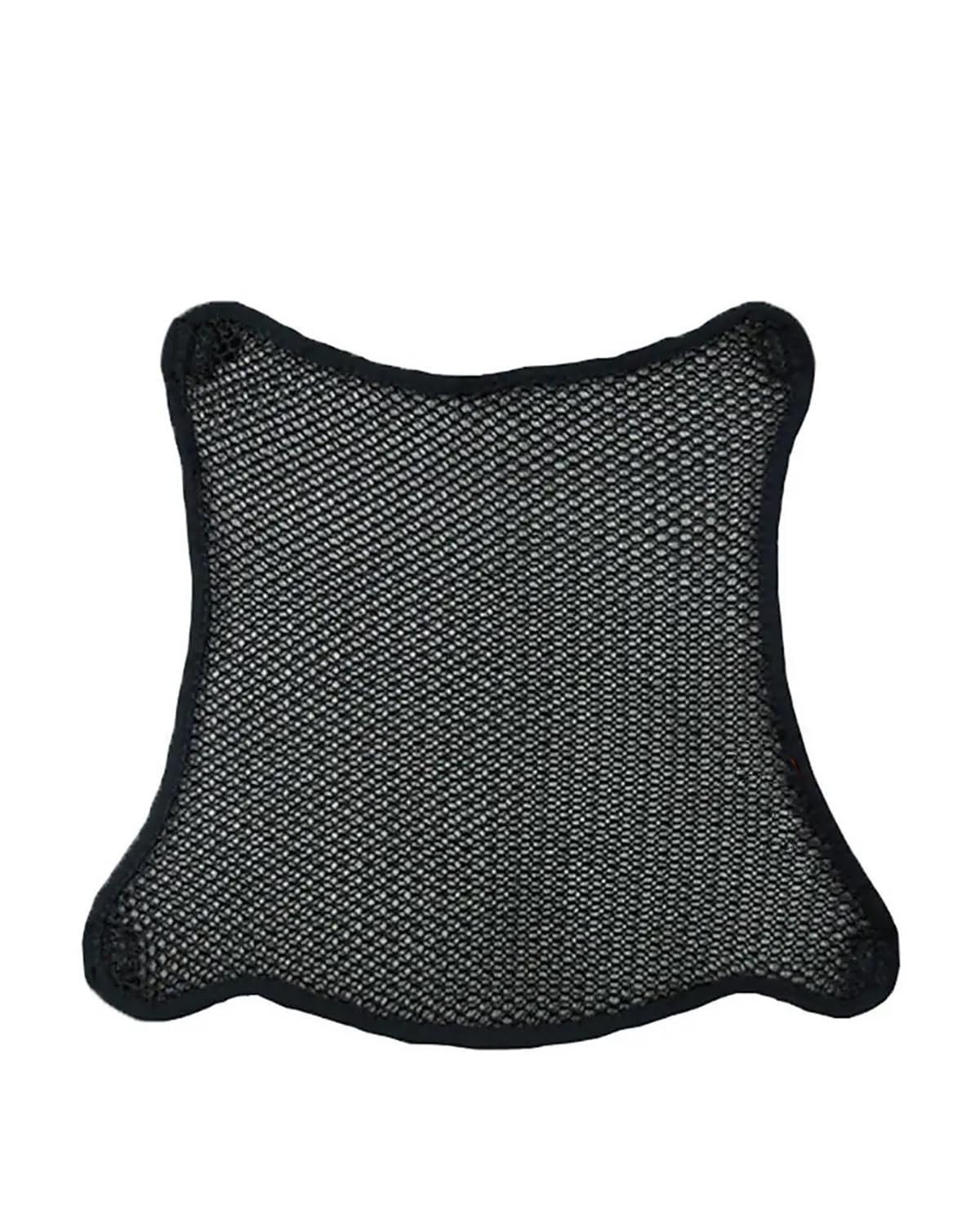 Sitzkissen Motorrad Motorrad Sommer Kühlung Sitzbezug Nicht-Slip Doppel-Schicht Sitz Mesh 3D Honeycomb Air Mesh Sitzkissen Motorrad Zubehör Motorrad Sitzpolster(L) von NBHGFF