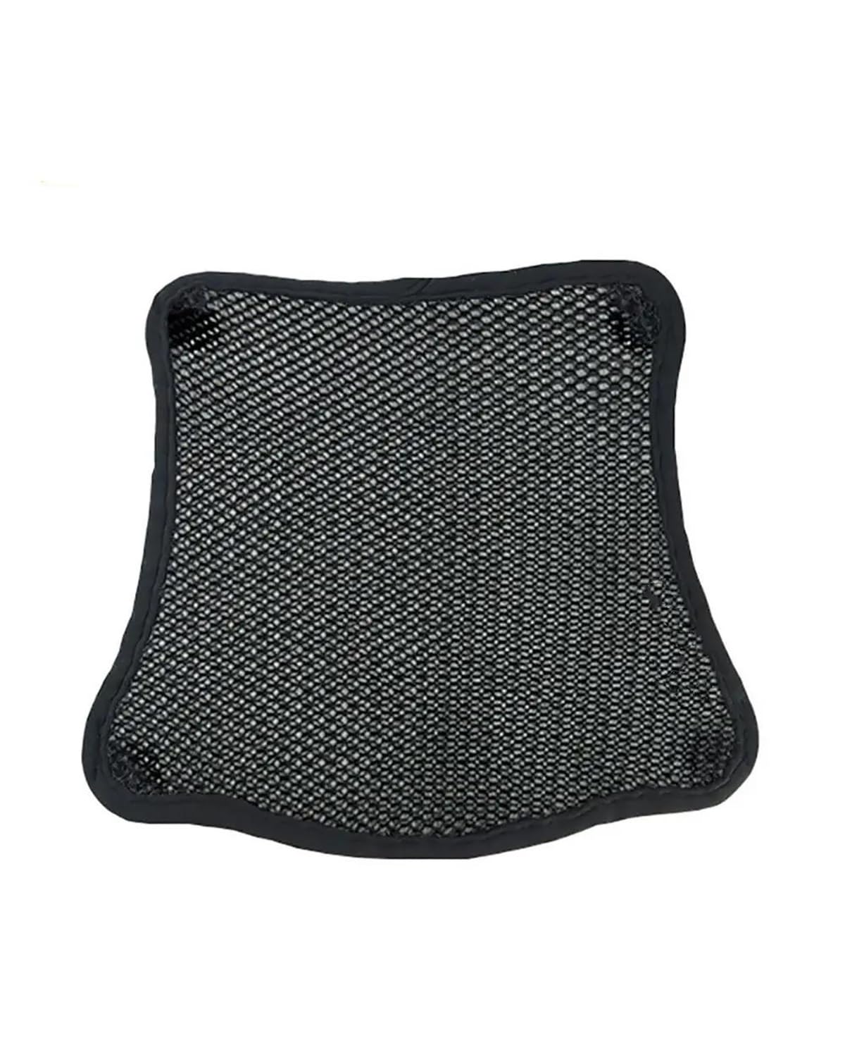 Sitzkissen Motorrad Motorrad Sommer Kühlung Sitzbezug Nicht-Slip Doppel-Schicht Sitz Mesh 3D Honeycomb Air Mesh Sitzkissen Motorrad Zubehör Motorrad Sitzpolster(M) von NBHGFF