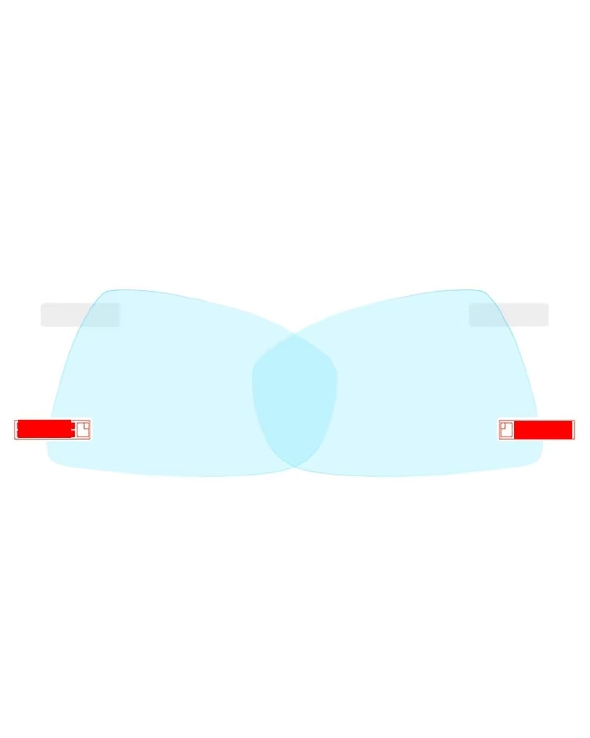 Stücke Rückspiegel Regenschutzfolie Für A1 Für 8X 2011-2018 Volle Abdeckung Anti Fog Film Rückspiegel Zubehör Wasserdicht Regendicht(A) von NBHGFF