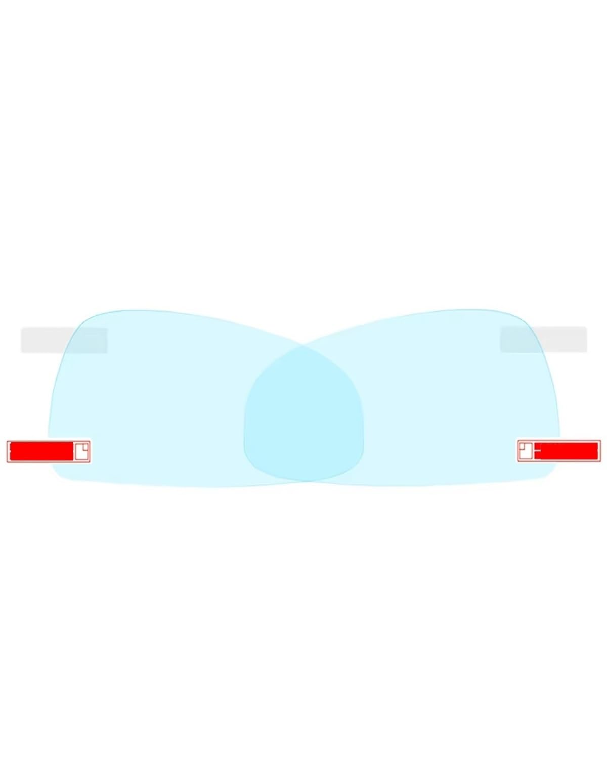 Stücke Rückspiegel Regenschutzfolie Für TT Für 8J 2007-2014 Vollständige Abdeckung Antibeschlagfolie Rückspiegel Regenschutzfolien Klare Antibeschlagfolien(A) von NBHGFF