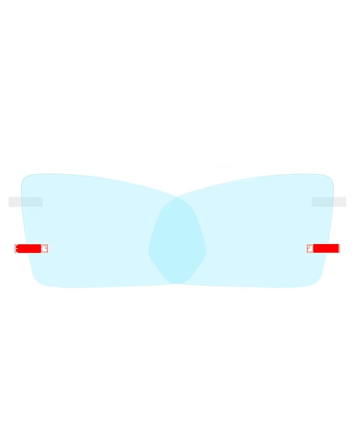 Stücke Rückspiegel Regenschutzfolie Für V60 2011-2020 Volle Abdeckung Anti-Fog-Film Rückspiegel Regendicht Klare Anti-Fog-Filme 2012 2013 2014(for V60 2019-2020) von NBHGFF