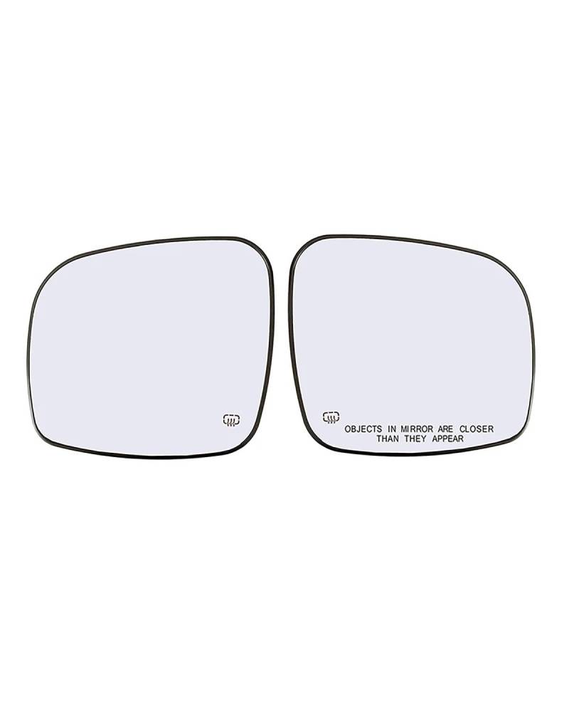 Umkehrlinse Rückfahrglas Spiegel Auto Beheizte Rückspiegel Flügel Spiegel Glas Für Dodge Für Grand Für Caravan CV 2008 2009 2010 2011 Auto Zubehör Außenspiegelglas(1pair) von NBHGFF