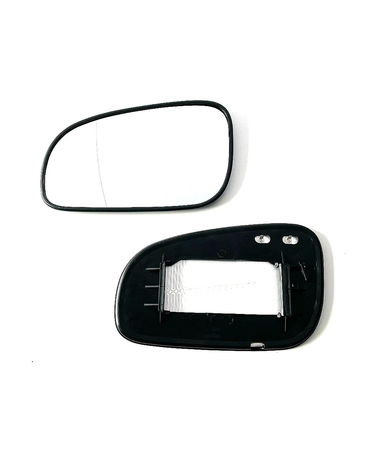 Umkehrlinse Rückfahrglas Spiegel Auto Beheizte Weitwinkel-Seitenspiegelglaslinse Für S60 Für S80 V70 2000 2001 2002 2003 Außenspiegelglas(Right) von NBHGFF