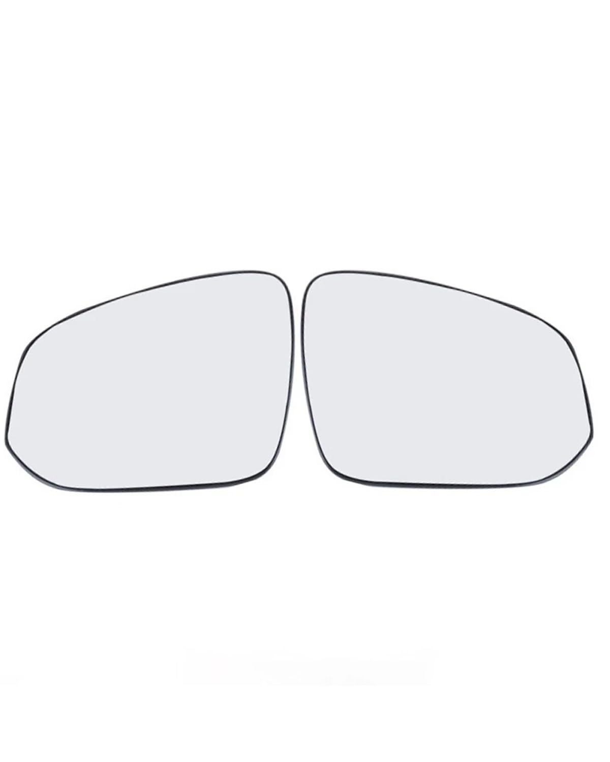 Umkehrlinse Rückfahrglas Spiegel Auto-Seitenrückspiegelglas, Auto-Rückspiegelobjektiv, Umkehrobjektiv Für Toyota Für RAV4 2014-2019 Außenspiegelglas(1 Pair Heatling) von NBHGFF