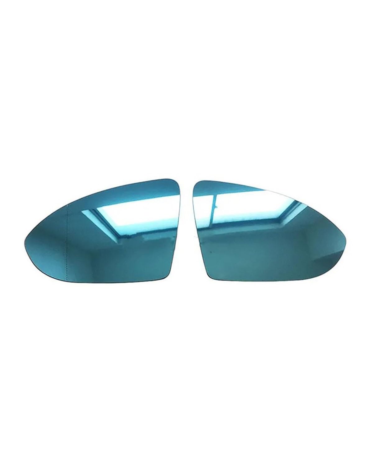 Umkehrlinse Rückfahrglas Spiegel Autospiegel Rückspiegel Spiegelglas Blauspiegel Für Golf 7 5G0 857 521 Außenspiegelglas(A Pair) von NBHGFF