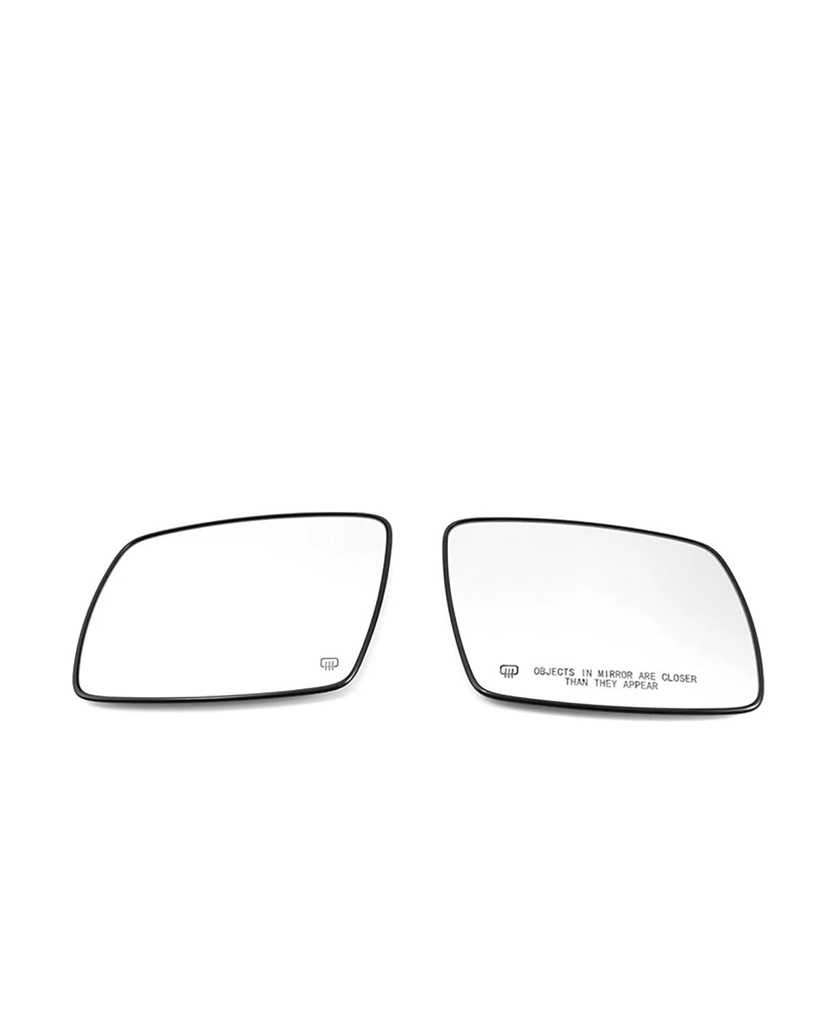 Umkehrlinse Rückfahrglas Spiegel Beheiztes Seitenrückspiegelglas, Beheiztes Spiegelobjektiv Für Dodge Für Journey JCUV 2009-2019 Zubehör Außenspiegelglas(Right and Left) von NBHGFF