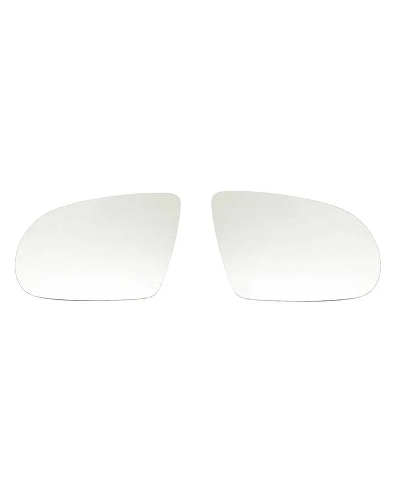 Umkehrlinse Rückfahrglas Spiegel Für A8 A8L 11-17 Linsen Rückfahr Objektiv Rückspiegel Reflektor Oberfläche Elektrische Heizung Glas Außenspiegelglas(2pcs Left and Right) von NBHGFF