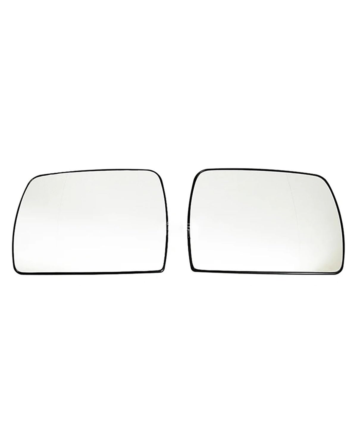 Umkehrlinse Rückfahrglas Spiegel Für E83 Für X3 03-10 Linsen Rückfahr Objektiv Rückspiegel Reflektor Oberfläche Heizung Glas Außenspiegelglas(White a Pair 2pcs) von NBHGFF