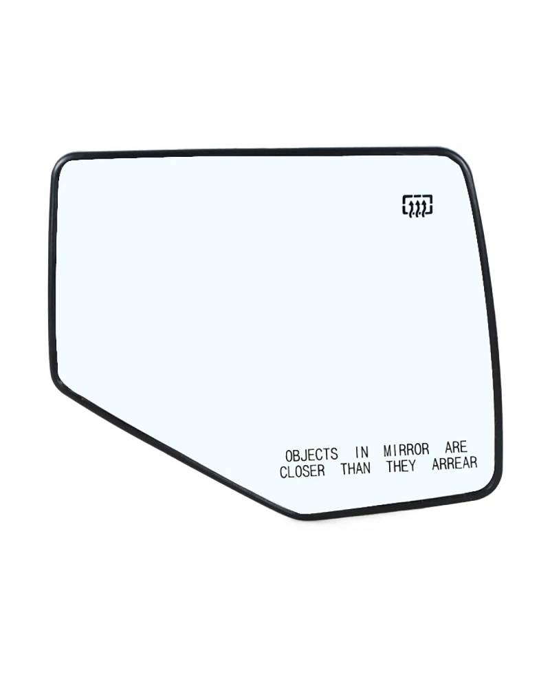 Umkehrlinse Rückfahrglas Spiegel Für Ford Für Explorer 2006-2010 Außen Rückspiegel Seite Spiegel Glas Objektiv Mit Beheizten 6L2Z-17K707-E 6L2Z-17K707- Außenspiegelglas(1pc Right) von NBHGFF