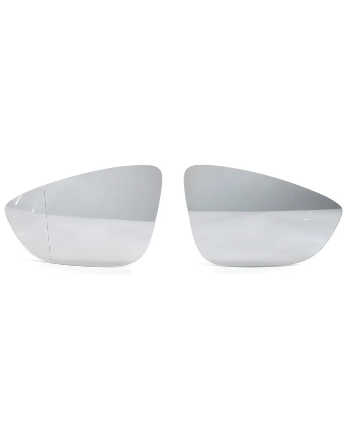 Umkehrlinse Rückfahrglas Spiegel Für Jetta 6 2011-2017 Beheizter Seitenrückspiegel Glas Autoseitenspiegel Autotür Außenspiegel Rückspiegel Außenspiegelglas(A Pair White) von NBHGFF